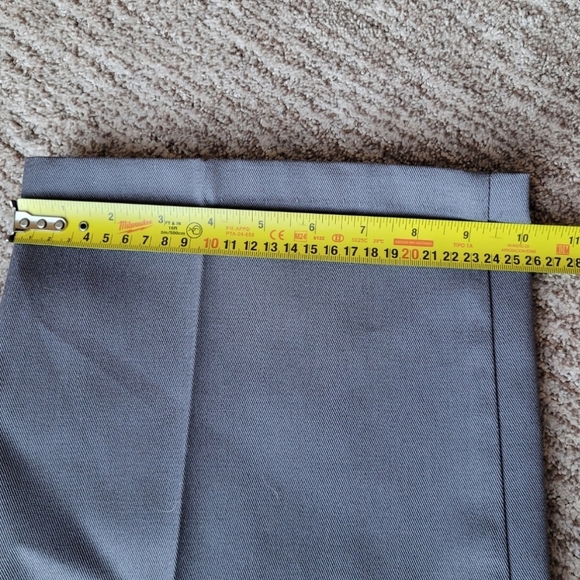 NEW DAKOTA FLAT FRONT FULL CUT TWILL WORK PANTS GRAY MEN'S SIZE  42 X 30 - Picture 15 of 15